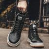 Herren Outdoor-Stiefel High Top Lässig Rutschfest Langlebig Werkzeugstiefel Bequem Trendig Vielseitig Männliches Wander-Schuhwerk