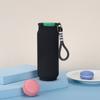500ml Matte 304 Stainless Steel Water Bottle, Insulated Can-Style Flask with Carry Lanyard for Outdoor