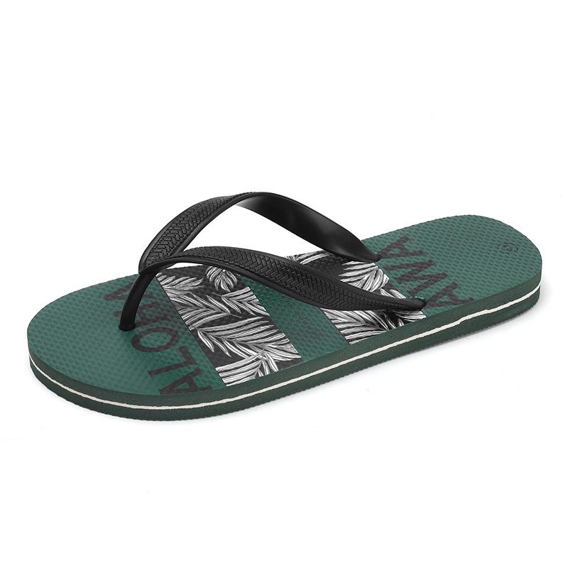 2025 flip-flops men's summer new indoor and outdoor sandals non-slip deodorant beach shoes pinch feet cold slippers