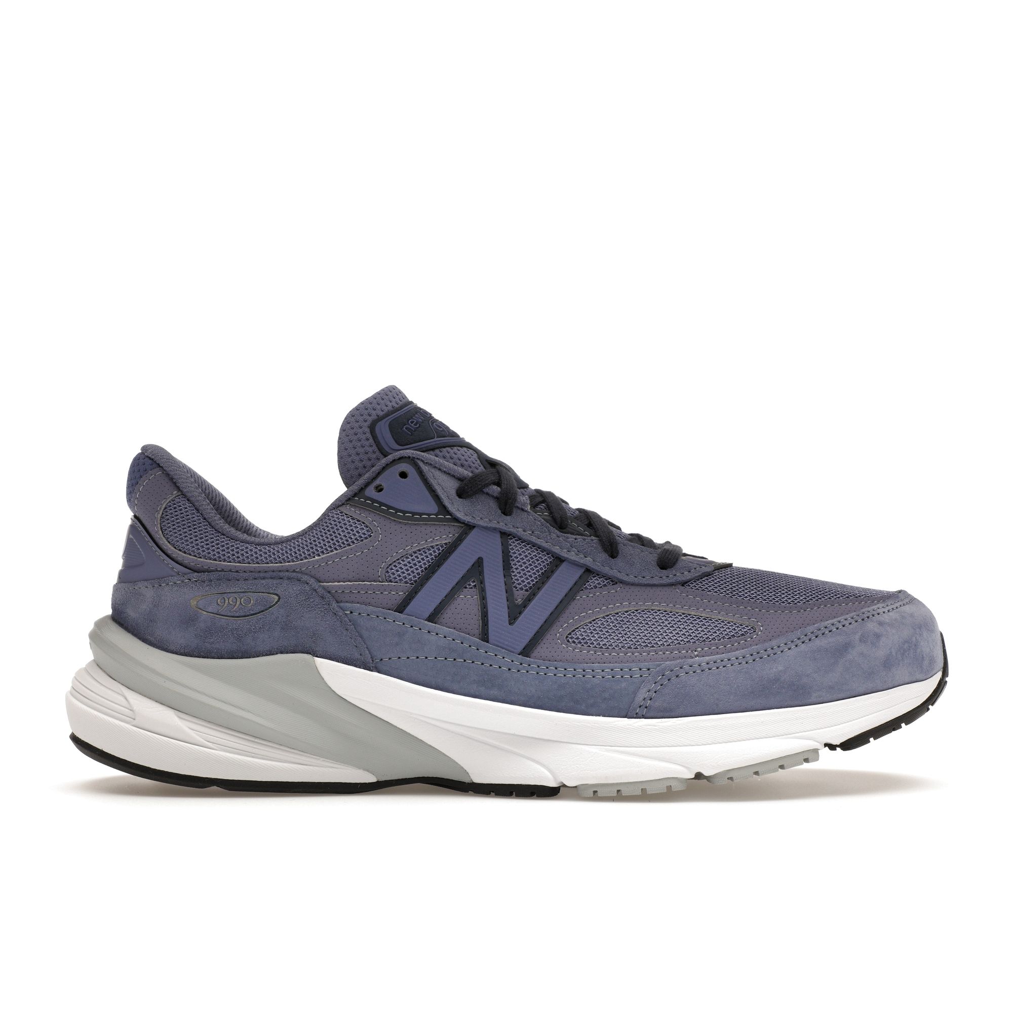 

New Balance 990v6 Сделано в США Фиолетовые Унисекс Кроссовки Темно-синие U990PP6 43
