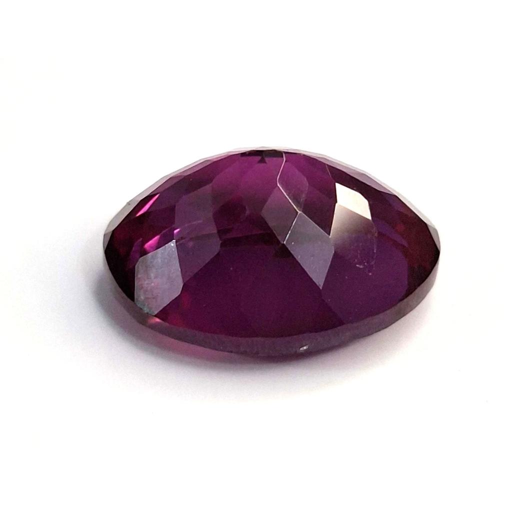 Fabulous Natural Dark Pink Sapphire 9-11 Ct Oval Cut Certified Loose Gemstone