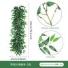 Artificial Desert Date Leaf Vine Indoor Decor Fake Greenery Wall Hanging Home Styling