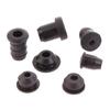 Bike Frame Grommet Insert for Cable Ports Black Push-Fit Rubber Trim for Entry Hole Care and Daily Upkeep Part