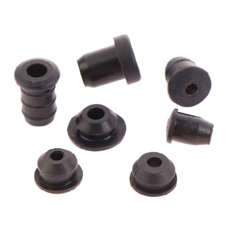 Bike Frame Grommet Insert for Cable Ports Black Push-Fit Rubber Trim for Entry Hole Care and Daily Upkeep Part