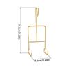 Tea Cup Holder Stand Vintage Metal Organizer Tea Cup and Saucer Holder Rack for Cabinet Shelf Living Room Afternoon Party Cafe