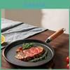 Cast Iron Flat Pan Nonstick Skillet For Home Cooking And Breakfast Making