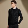 Thick Jacquard 100% Sheepskin Sweater