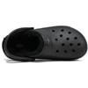 Crocs Zueco Clásico Forrado Unisex Pantuflas de Invierno Negro 203591 060