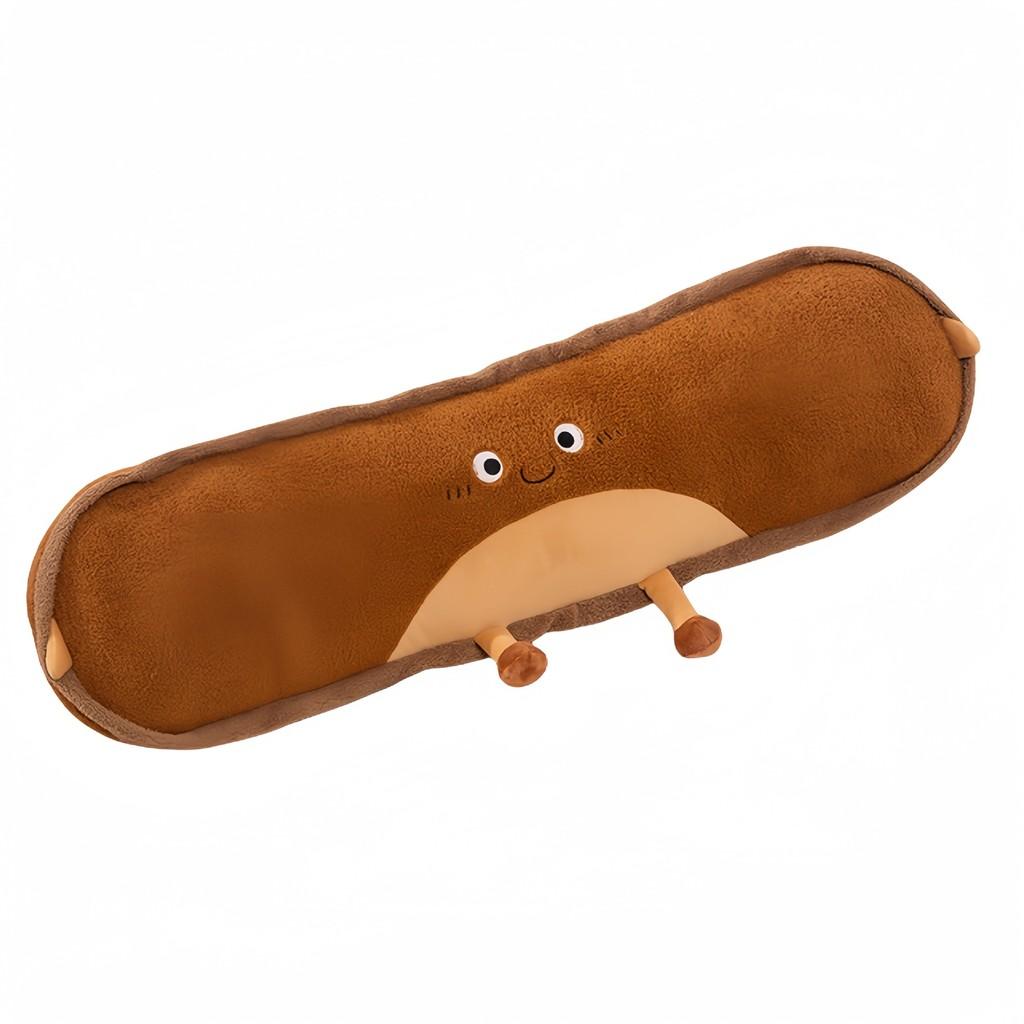 Biscuit Plush Simulated Toys Cheese Rice Vegetable Roll Chestnut Doll Strip