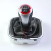 New Style Gear Shift Knob for VW Polo 6r 6c Hatchback Sedan 2011-2019 MT 5/6 Speed Level Change Knob with Gaiter Boot Cover