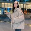 Thickened Short Puffer Coat Women Loose Korean Style Winter Jacket Warm Cotton Padding
