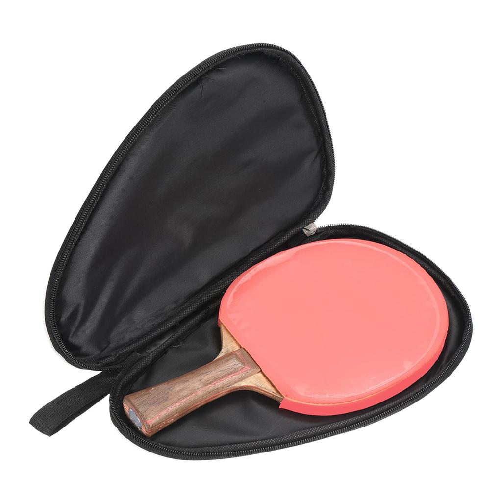 M METERXITY 2-Piece Ping Pong Paddle Cover - Shell-Shaped Table Tennis Racket Case Bag for Storage and Organization, Gray