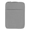 Laptop Sleeve 15.6in 39x29x2cm Double Layer Design Polyester Laptop Carrying Case for OS Laptop Pro for HP for DellGrey