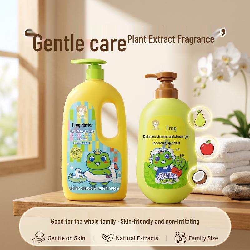 Frog Prince Baby Shampoo & Body Wash Set