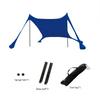 Seaside Beach Canopy, Beach Digging Tent, Sunshade and Sun Protection Tent, Outdoor Park, Fishing and Camping Tent