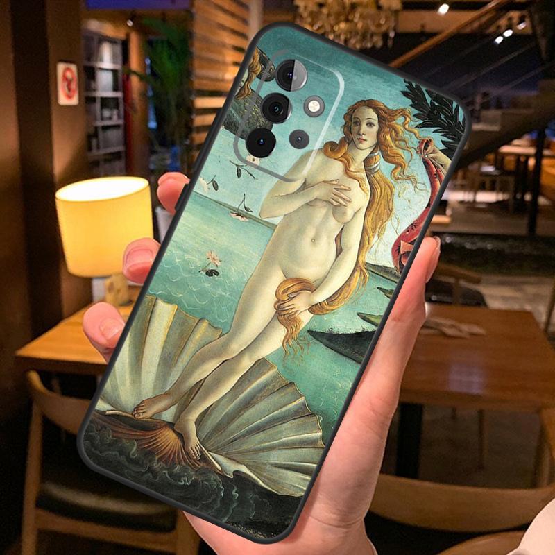 Art Paintings The Birth Of Venus Case For Samsung Galaxy A54 A34 A14 A52 A32 A12 A13 A33 A53 A15 A16 A36 A56 A26 A06 A35 A55