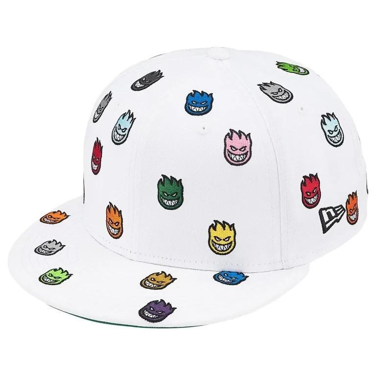 Supreme x Spitfire New Era White 7 3/8