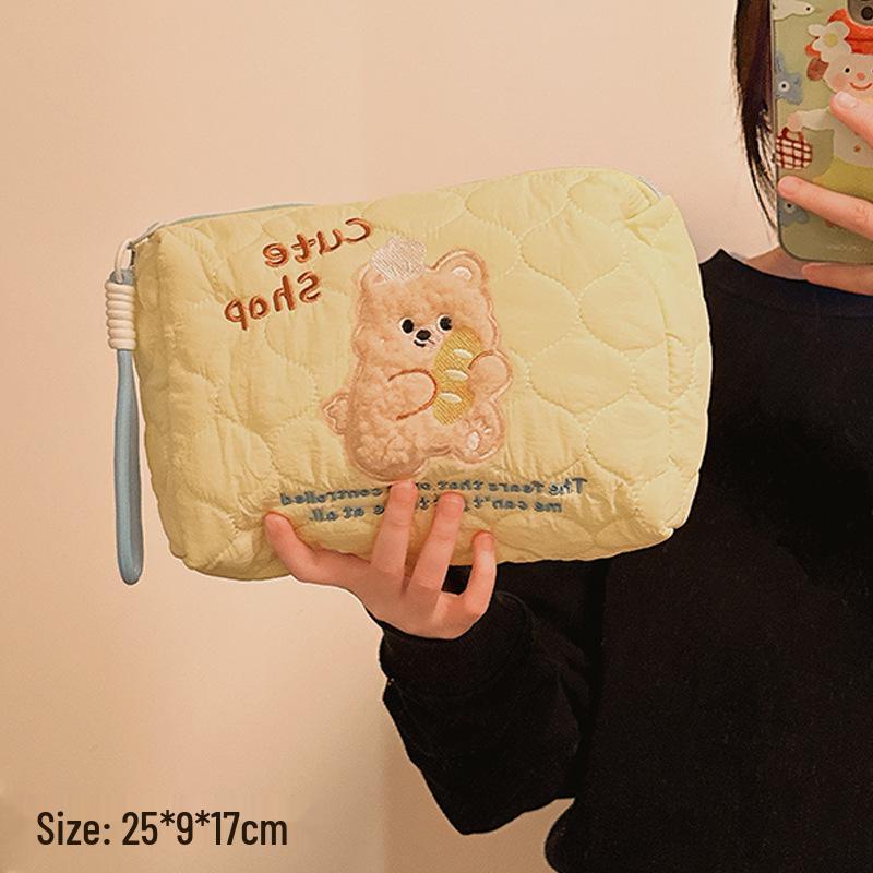 2025 New Style Travel Makeup Bag: Portable, Large Capacity, Cute Cosmetic Organizer for Women