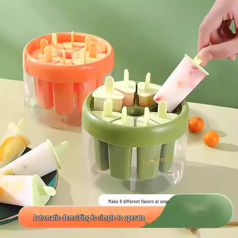 DIY Ice Pop Molds 8 Cavity