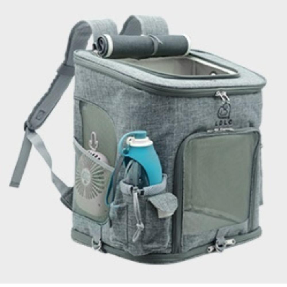 Tašky na přenášení koček Prodyšné otvory Skládací cestovní taška na zvířata pro kočky a malé psy Taška s dvojitými dveřmi