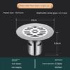 Stainless Steel Bathroom Hotel Engineering Deodorizing Filter Floor Drain round Washing Machine Sewer Bathroom Odor Preventer Insect-Proof