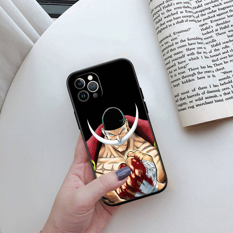 MH115 One Piece Edward Newgate Phone Shell Case for iPhone 7 8 11 12 13 14 15 16 17 16E XS Pro Max XR X SE Air