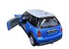 Kinsmart Mini Cooper S Metallic Blau Diecast Modellauto KT5059 1/28