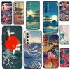 Japanese Style Art Japan Case For POCO X3 X4 X5 F5 Pro M5s C40 F4 GT F3 Cover For Xiaomi 12T 11T Pro 12 13 Lite 12X