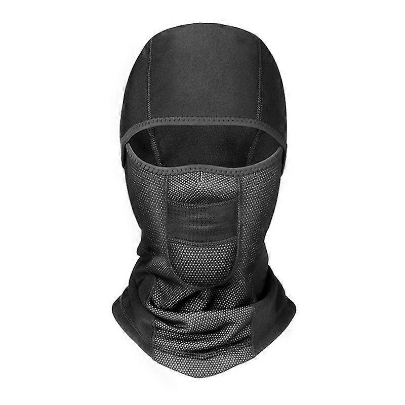 Cold Weather Balaclava Ski Mask, Water Resistant and Windproof Fleece Thermal Face Mask, Hunting Cycling Motorcycle Neck Warmer Hood Winter Gear for M