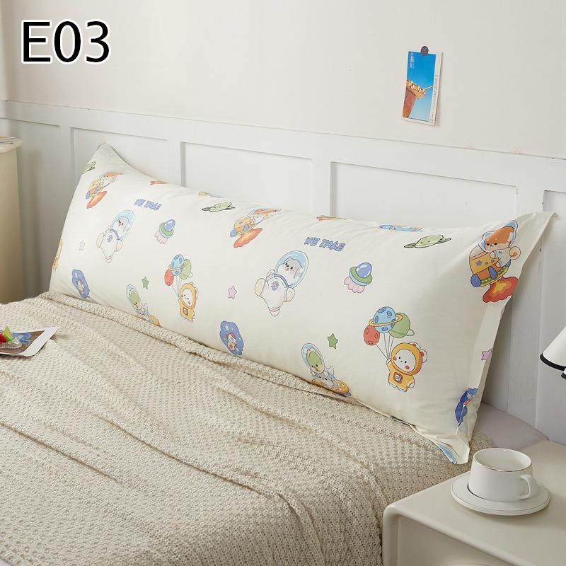 120/150/180cm Long Pillowcase Soft Cotton Pillow Cover Wedding Couple Lover Pillow Case Home Bedding Sleeping Body Pillowcase