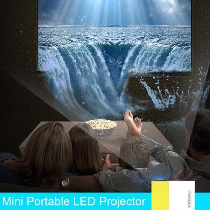 Projecteur Vidéo Portable YG300 Full HD 1080p - Jaune