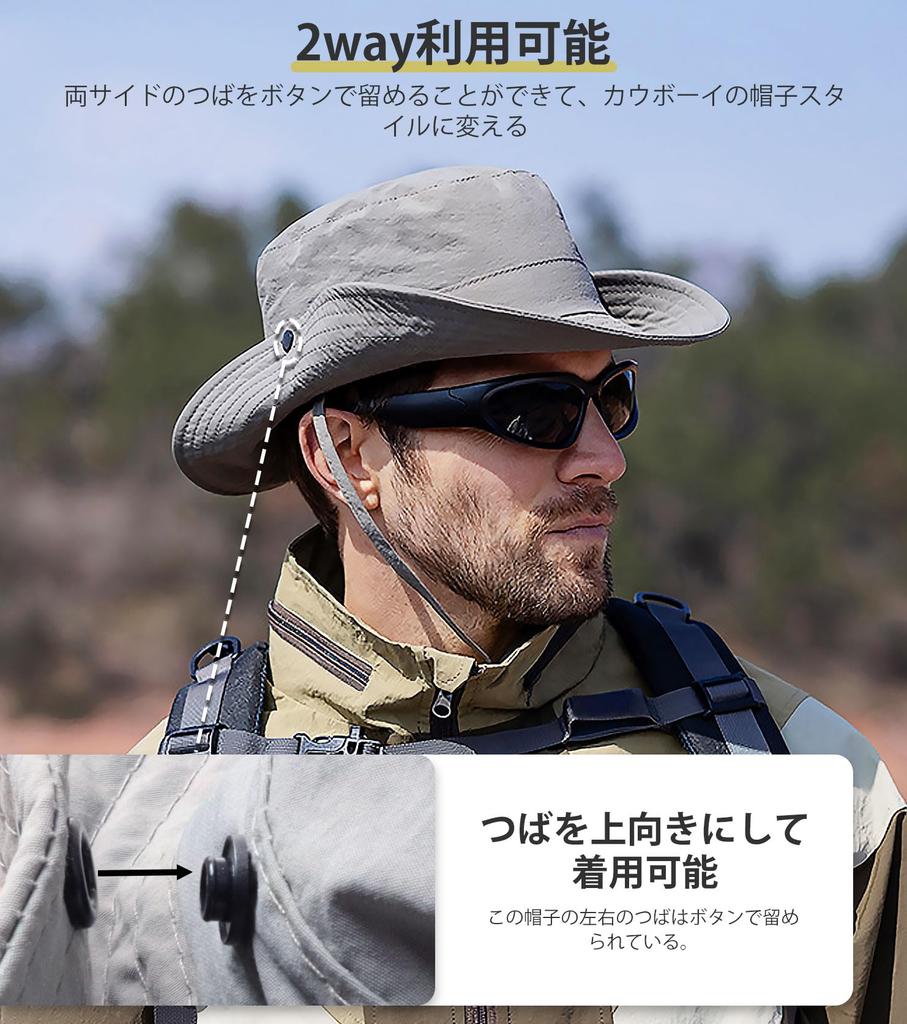 UV Protection Hat for Men and Adjustable Water Complete UV Sunburn Small Sunshade Mountain Sunshade Hat with String Number [Lhyxuuk] [Lightweight