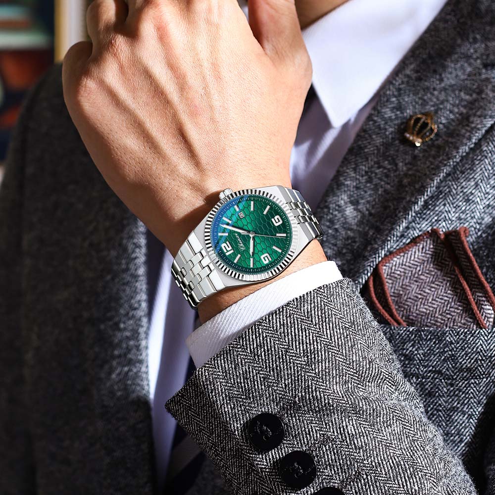 CHENXI Luxury Watch For Man Stainless Steel Waterproof Luminous Date Male Quartz Wristwatches Man Clock New