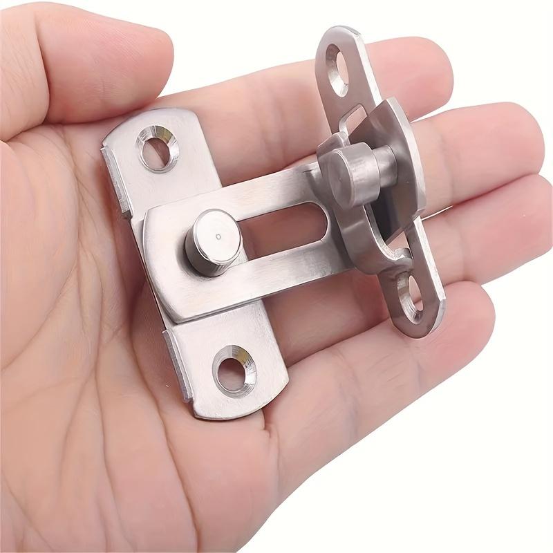 1ks Odolný 90stupňový zámek dveří - Odolný proti povětrnostním vlivům, Bezpečný pro domácí použití, Ideální pro vrata stodoly a dvířka skříněk