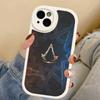 A-Assassin S-Creed Gaming Phone Case For IPhone 16 15 14 13 12 11 Pro Max Plus Leather Cover