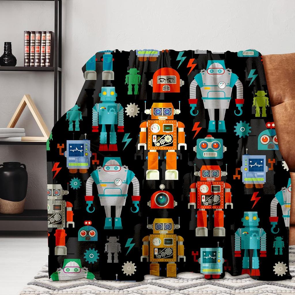 Stylish Space Throw Blanket Lightweight Flannel Throw Classic Space Soft Comfy Plush Blanket For Home Decor Perfect Sofa Office