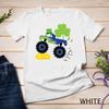 Kids Saint Patricks Day Gift for Monster Truck Lover Boy Shamrock Unisex T-shirt