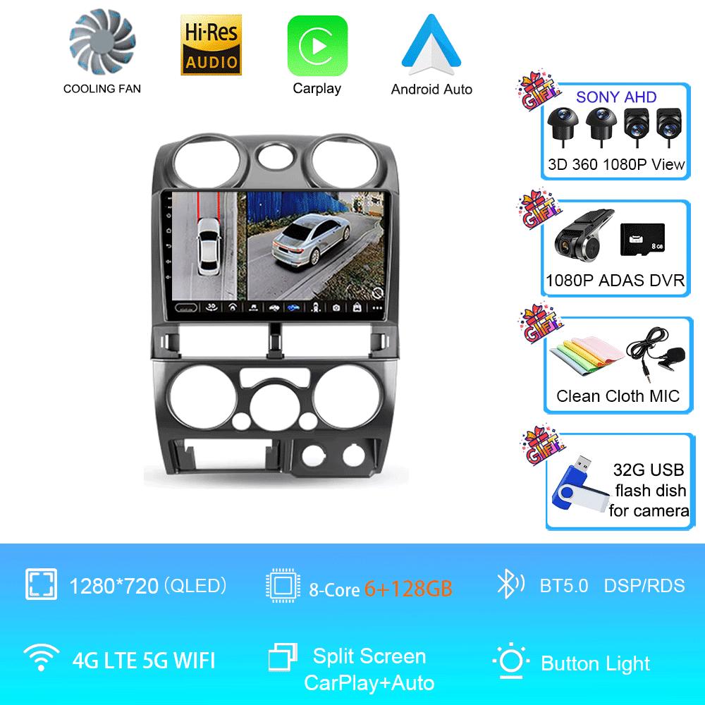 Car Radio Android 14 Carplay For Kia Cerato 3 K3 Forte 2013 2014 2015 2016 2017 2018 Auto Stereo Multimedia Player GPS Navigatio
