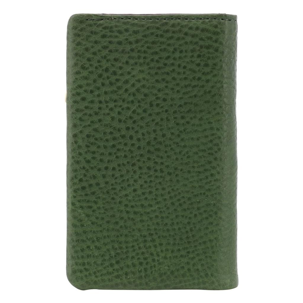 Takeo Kikuchi Men's Genuine Leather Key Case, 761602, Sophia Smart Key Case, Italian Pig Leather, Cowhide Leather [05] Green