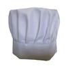 Cuisine restauration travail Chef chapeau hommes femmes couleur unie blanc Chef chapeau Anti perte de cheveux cuisson cuisine Costume chapeau