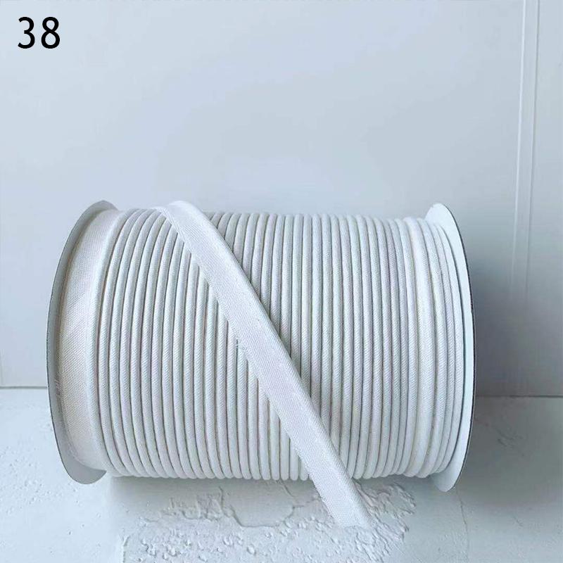 66M Edge Sewing Ribbon Cord Rope For Sofa Curtains Hats Clothes Cheongsam Hemming Garment Sewing DIY Patchwork Hemming Strip