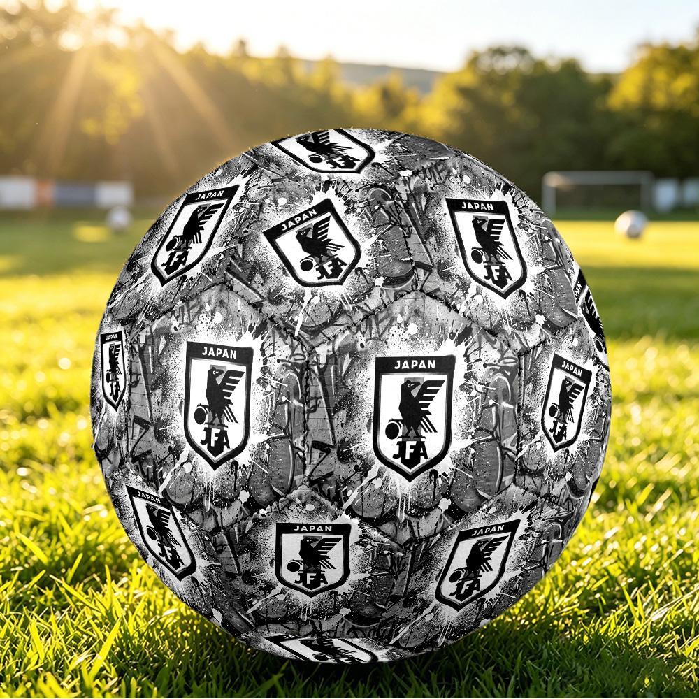 Japan Football Printed Size 5 Soccer Ball Wear Resistant Standard Adult Training Football Fan Gift for Indoor Outdoor Match Sports