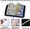 50 Sheets Trading Card Binder with Zipper – Compact PU Leather Album, Secure Top-Loading Pages for Trading, Sports & TCG Cards