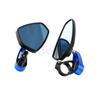 LMoDri Universal 7/8"" 22mm Handle Bar Motorcycle Bar End Mirror Motorcycle