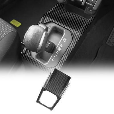 FDAIUN Car Gear Shift Automatic Protective Frame for Suzuki Jimny 4th Generation Carbon Fiber Stylish Interior Panel with Tape Panel, Transmission,