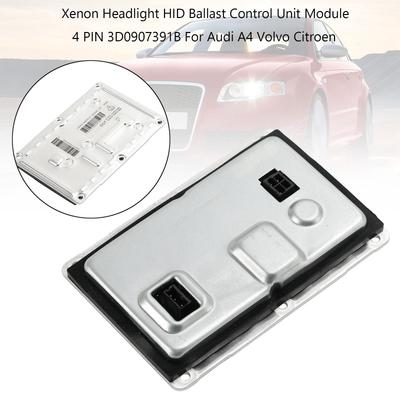 Headlight HID Ballast Control Unit Module 4 PIN 3D0907391B For Volvo