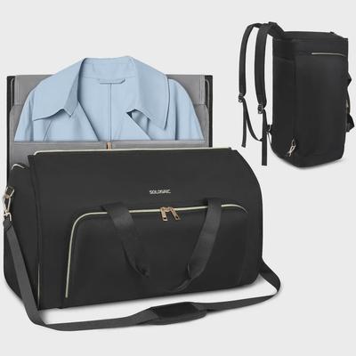 Wandelbare Reise-Kleidertasche: Verschleißfest, faltbare Aufbewahrung, hängende Kleidertasche, Umhängetasche, Rucksack.