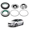 Industrial Axles Vaccum Knuckle Seal Kit with Hub O-Rings & Dust Seal Set Front Axles Vacuum Seal Set for Dana 2005-2014
