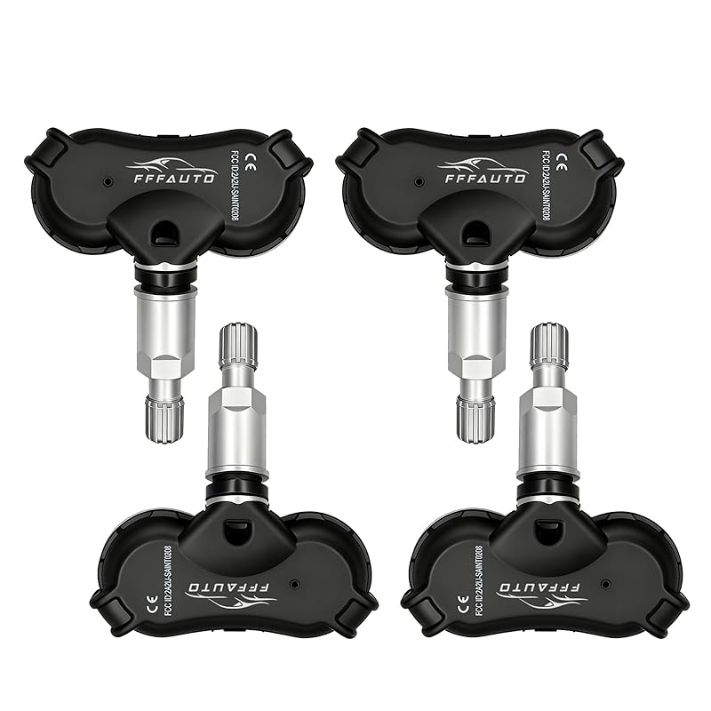 Tire Pressure Monitoring Sensors Pack Of 4 TPMS Sensor Compatible With Chevy, GMC, Cadillac & Buick -2016-2024 Cruze Silverado Tahoe Sierra Yukon XL