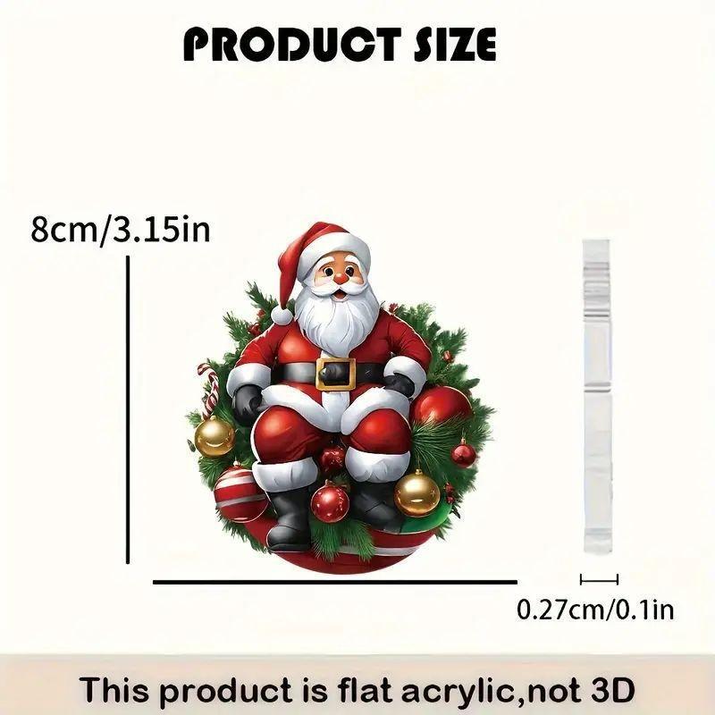 

Восхитительная акриловая праздничная фигурка мышки, идеально подходящая для украшения салона автомобиля, праздничности и